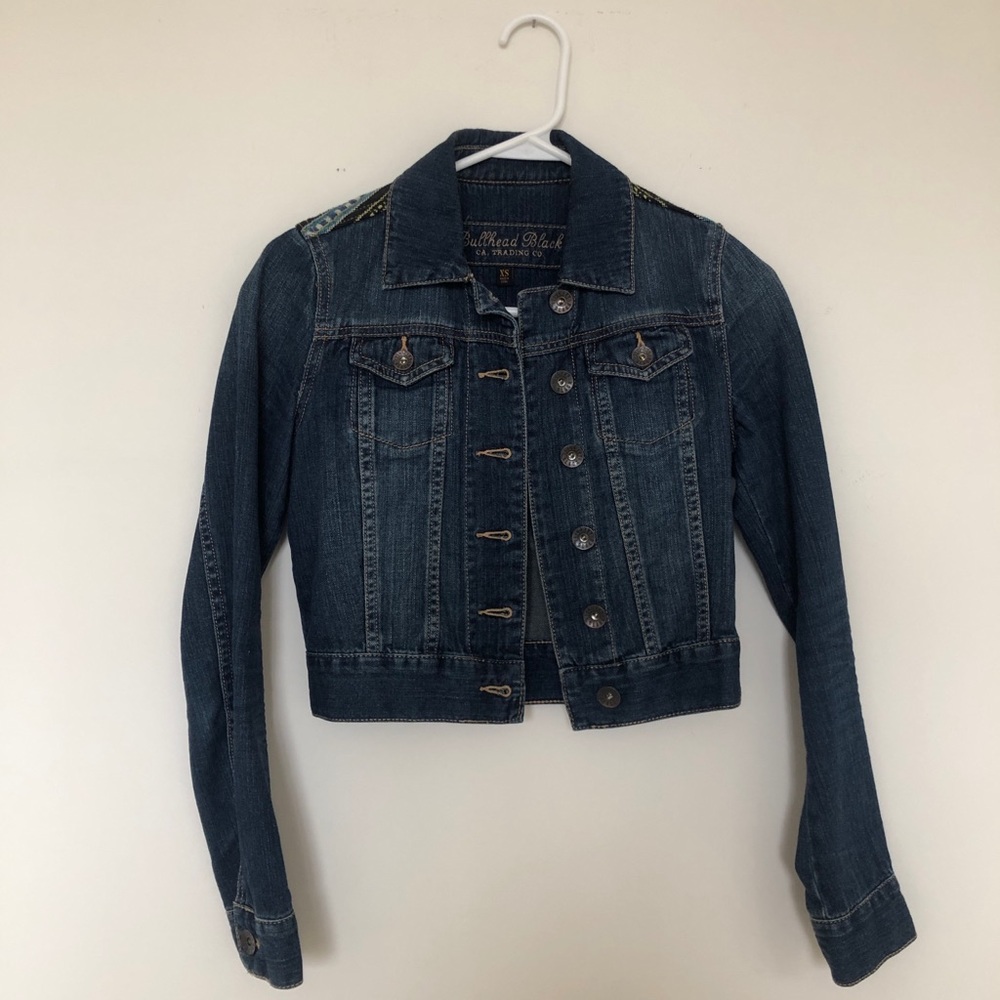 Bullhead Black Denim Jacket